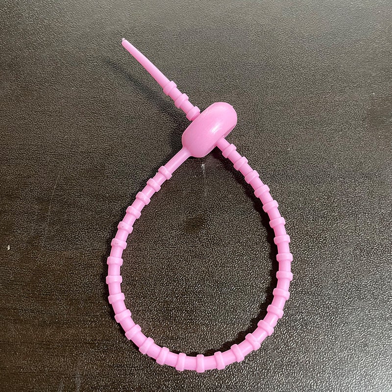 22Cm Strap Earphone Data Cable Daily Necessities Wire Storage Tadpole Silicone Cable Tie Diy Accessories Lanyard - Image 1